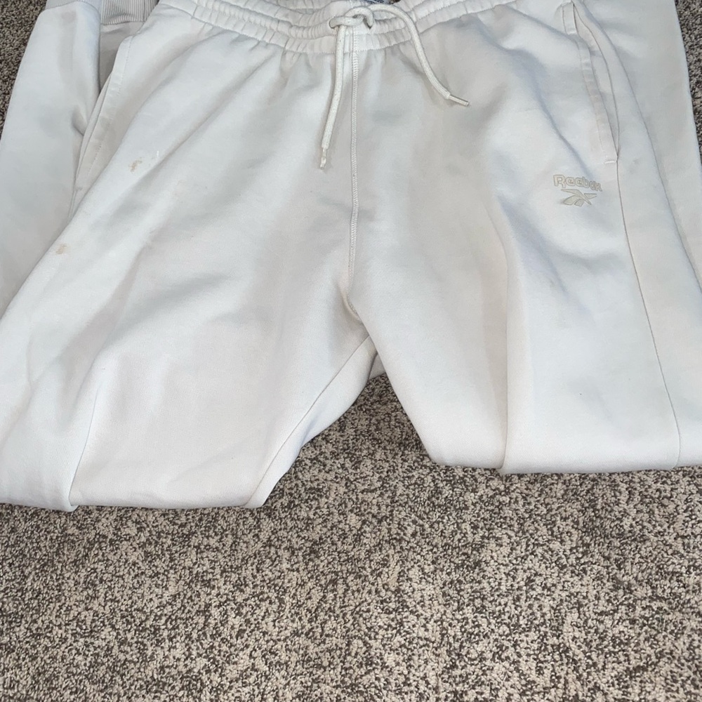 Reebok Classic White Joggers